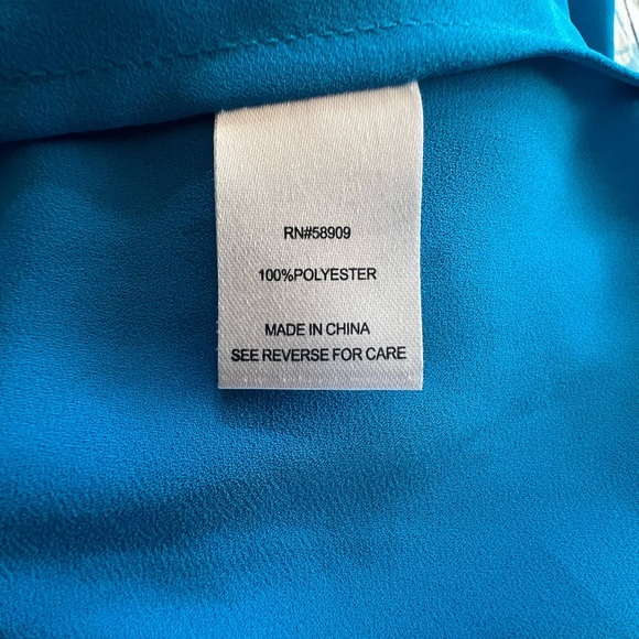 Gibson Blue  Swim Coverup Top - Picture 5 of 14